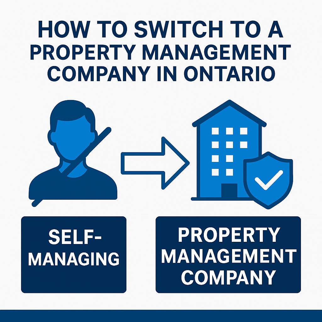 How to Transition from Self-Managing to a Property Management Company in Ontario