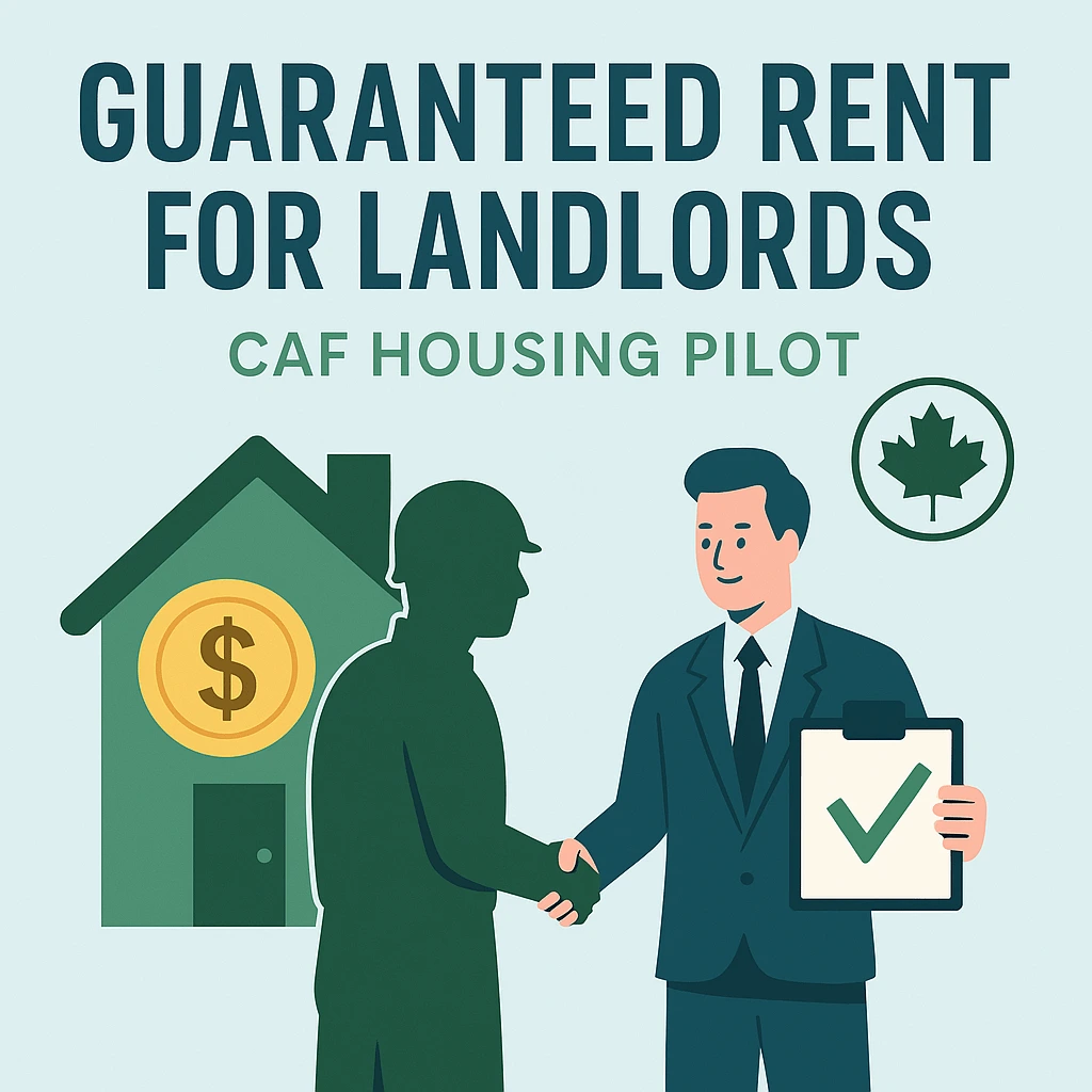 Guaranteed rent for Ontario landlords housing CAF members