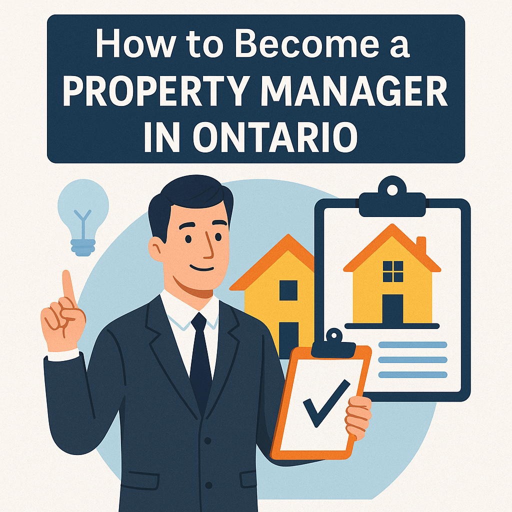 How to become a property manager in Ontario