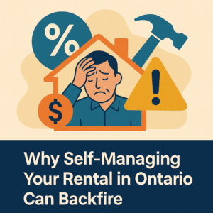 Why Self-Managing your rental in Ontario